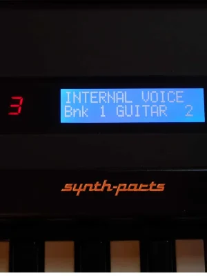 Kundenfavorit | Yamaha DX7 LCD Display Neu Blau